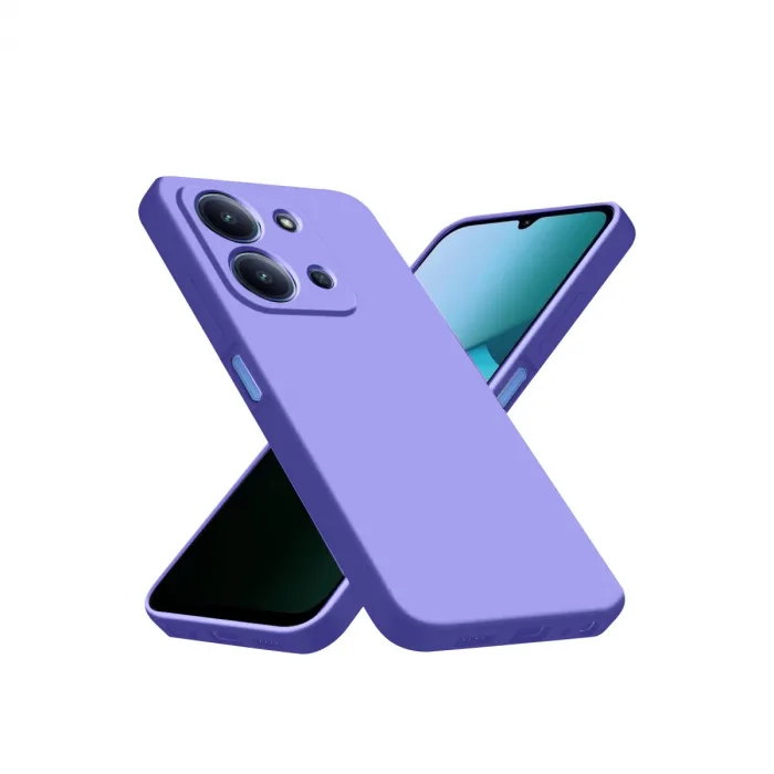 Xiaomi Redmi 15c 4g Nano İçi Kadife Silikon - Lila