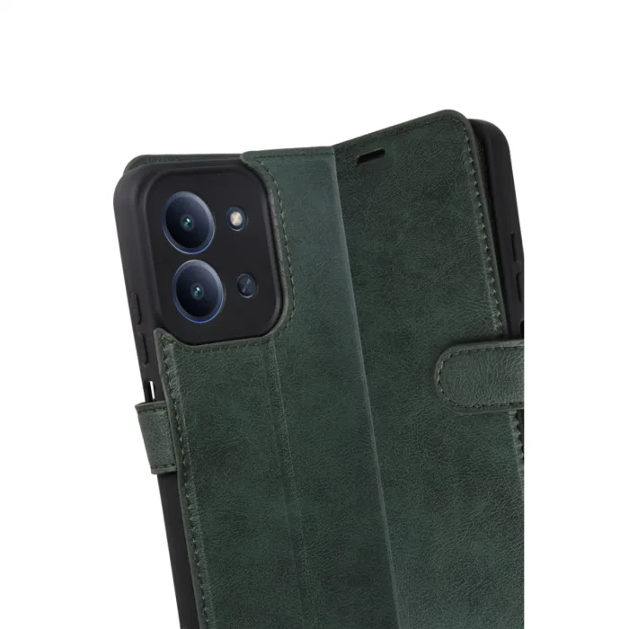 Xiaomi Redmi 15c 4g Trend S Plus Kapaklı Kılıf - Yeşil