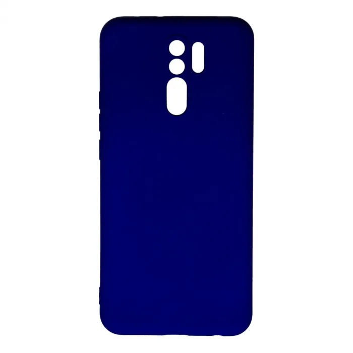 Xiaomi Redmi 9 Kılıf Nano İçi Kadife Silikon - Lacivert