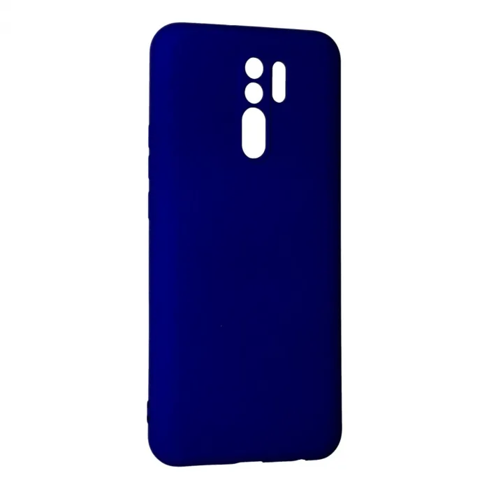 Xiaomi Redmi 9 Kılıf Nano İçi Kadife Silikon - Lacivert
