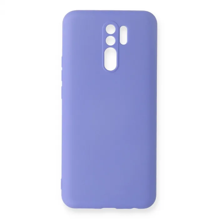 Xiaomi Redmi 9 Kılıf Nano İçi Kadife Silikon - Lila