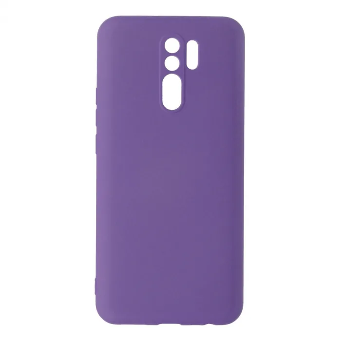 Xiaomi Redmi 9 Kılıf Nano İçi Kadife Silikon - Mor