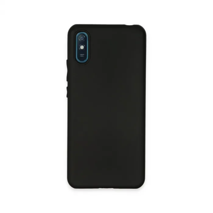 Xiaomi Redmi 9a Kılıf First Silikon - Siyah
