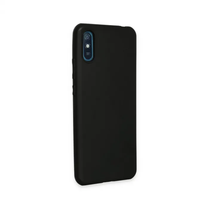 Xiaomi Redmi 9a Kılıf First Silikon - Siyah