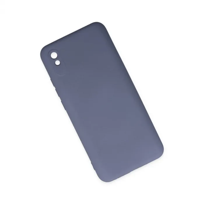 Xiaomi Redmi 9a Kılıf Nano İçi Kadife Silikon - Gri