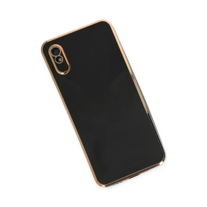 Xiaomi Redmi 9a Kılıf Volet Silikon - Siyah