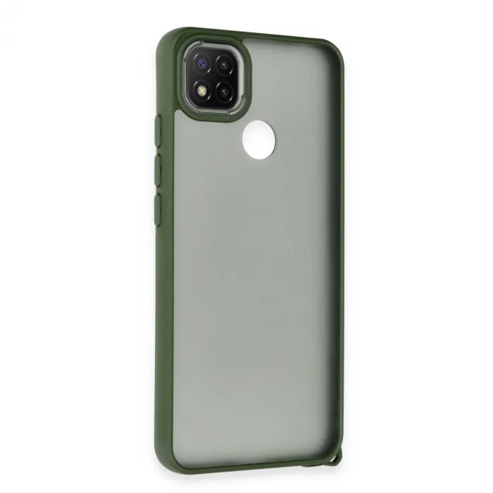 Xiaomi Redmi 9c Kılıf Elegant Kapak - Yeşil