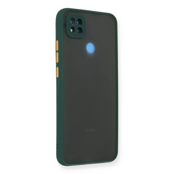 Xiaomi Redmi 9c Kılıf Montreal Silikon Kapak - Yeşil