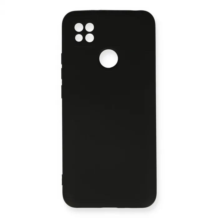 Xiaomi Redmi 9c Kılıf Nano İçi Kadife Silikon - Siyah