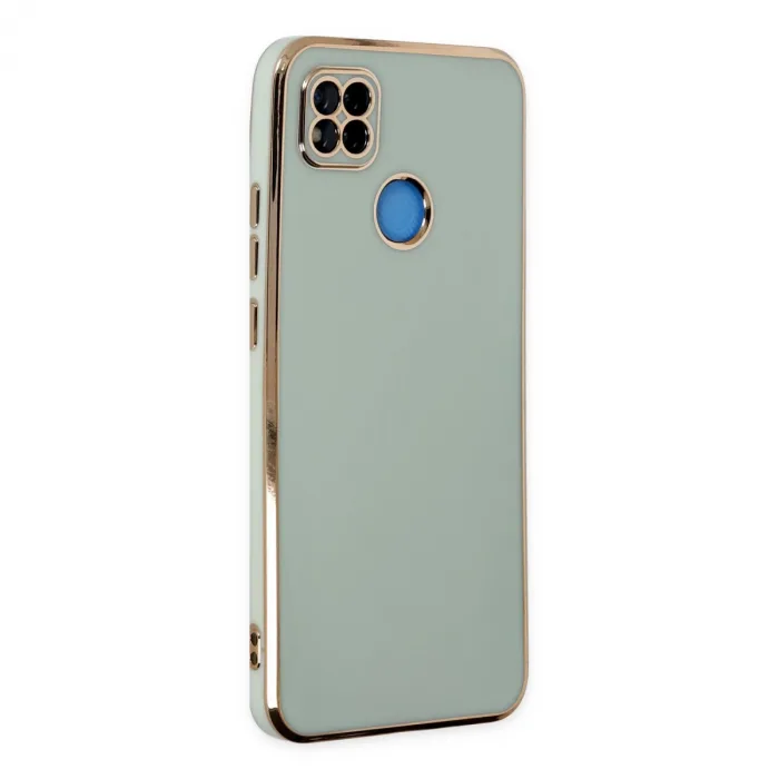 Xiaomi Redmi 9c Kılıf Volet Silikon - Açık Yeşil