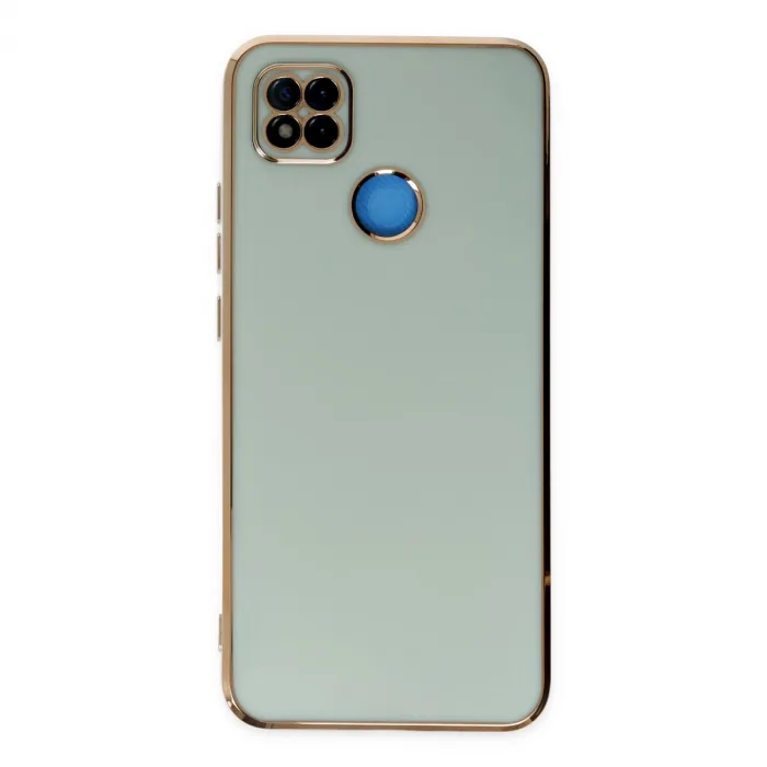 Xiaomi Redmi 9c Kılıf Volet Silikon - Açık Yeşil