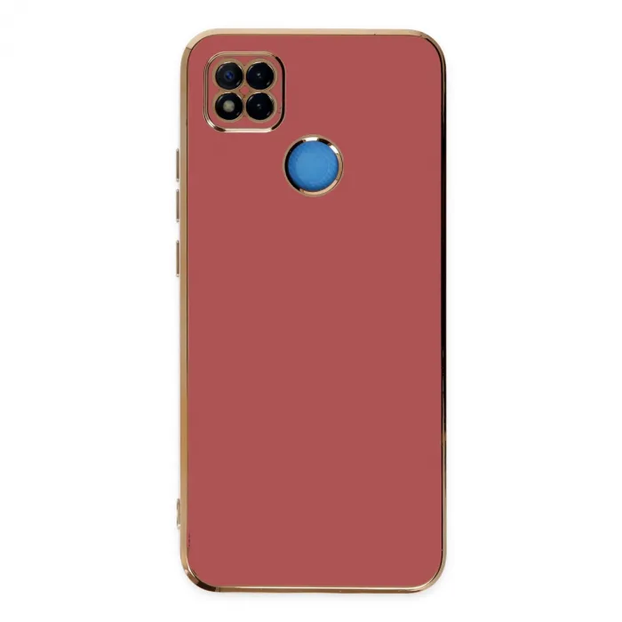 Xiaomi Redmi 9c Kılıf Volet Silikon - Kırmızı