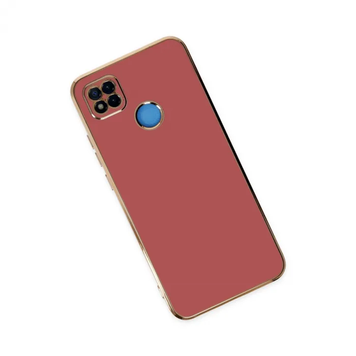 Xiaomi Redmi 9c Kılıf Volet Silikon - Kırmızı