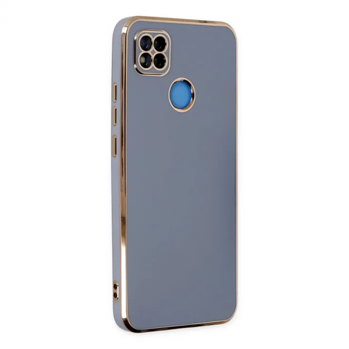 Xiaomi Redmi 9c Kılıf Volet Silikon - Mavi