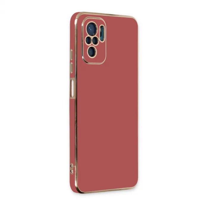 Xiaomi Redmi Note 10 Kılıf Volet Silikon - Kırmızı