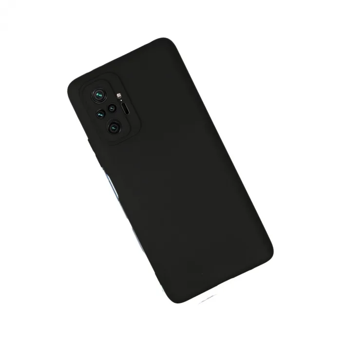 Xiaomi Redmi Note 10 Pro Kılıf First Silikon - Siyah