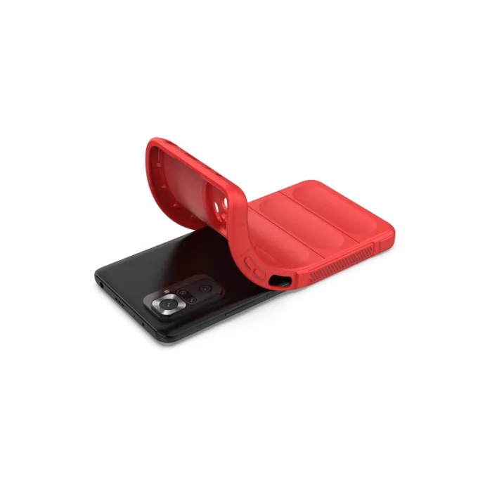 Xiaomi Redmi Note 10 Pro Kılıf Optimum Silikon - Kırmızı