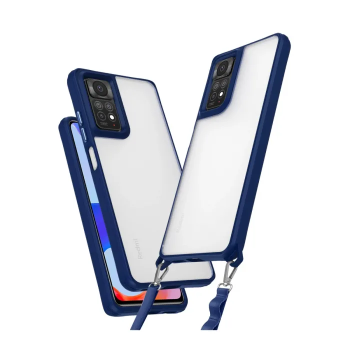 Xiaomi Redmi Note 11 Pro Kılıf Penta Silikon Kılıf - Lacivert