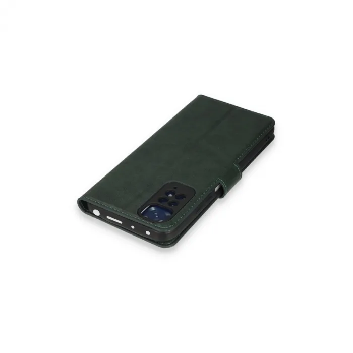 Xiaomi Redmi Note 11 Pro Kılıf Trend S Plus Kapaklı Kılıf - Yeşil