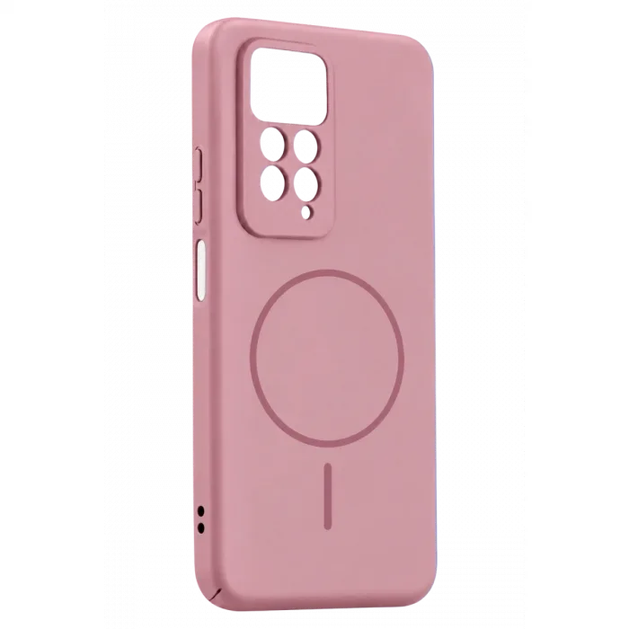 Xiaomi Redmi Note 11 Pro Mika Pc Magsafe Kapak - Pembe