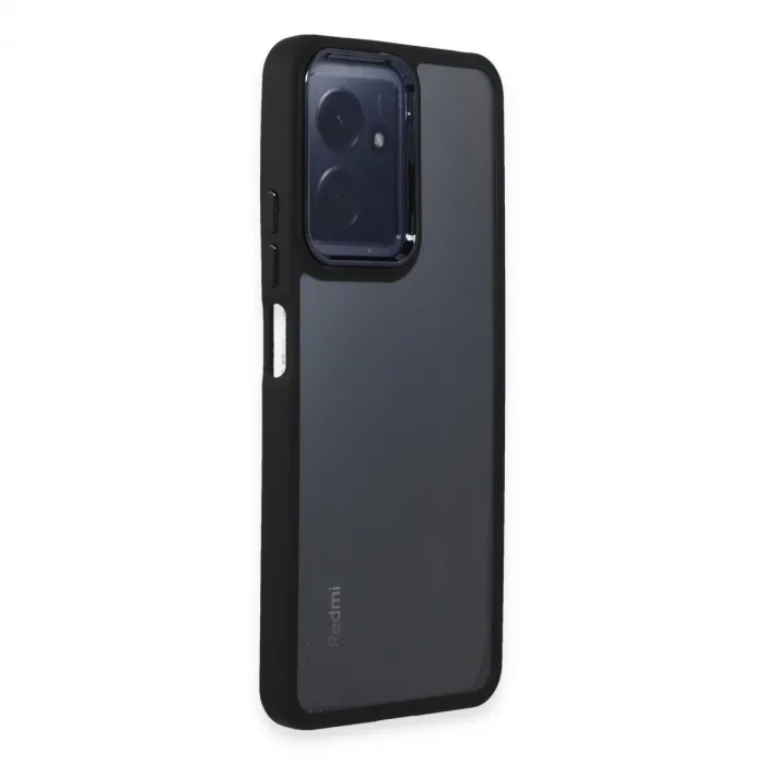 Xiaomi Redmi Note 12 4g Kılıf Dora Kapak - Siyah