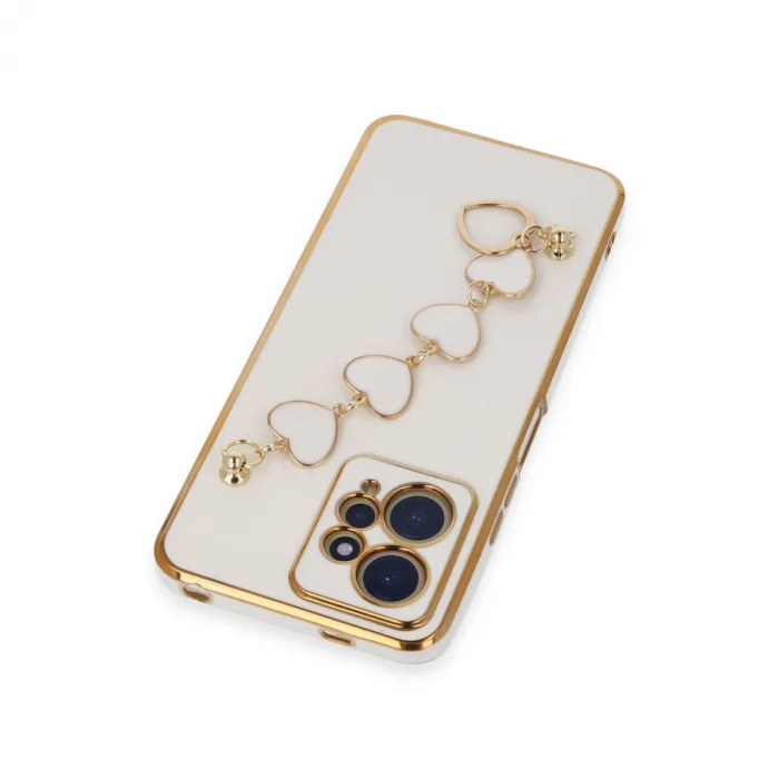 Xiaomi Redmi Note 12 4g Kılıf Esila Silikon - Beyaz