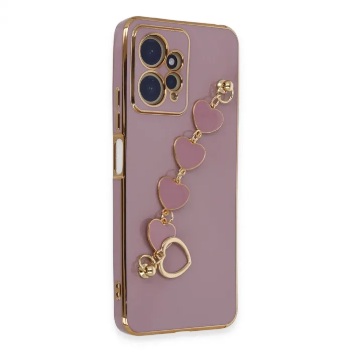 Xiaomi Redmi Note 12 4g Kılıf Esila Silikon - Mor