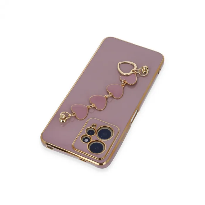 Xiaomi Redmi Note 12 4g Kılıf Esila Silikon - Mor