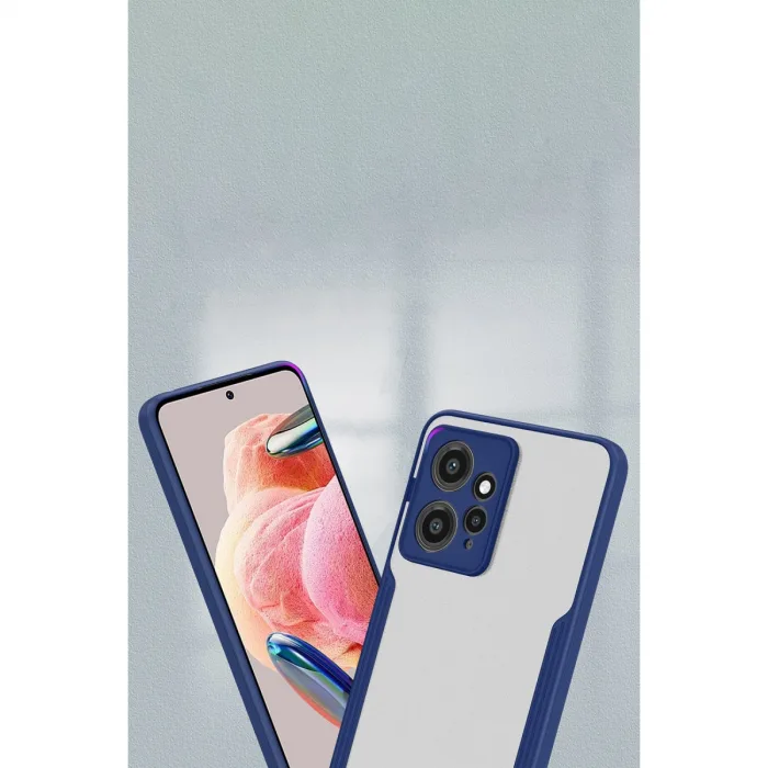 Xiaomi Redmi Note 12 4g Kılıf Platin Silikon - Sarı