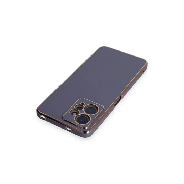 Xiaomi Redmi Note 12 4g Kılıf Volet Silikon - Mavi