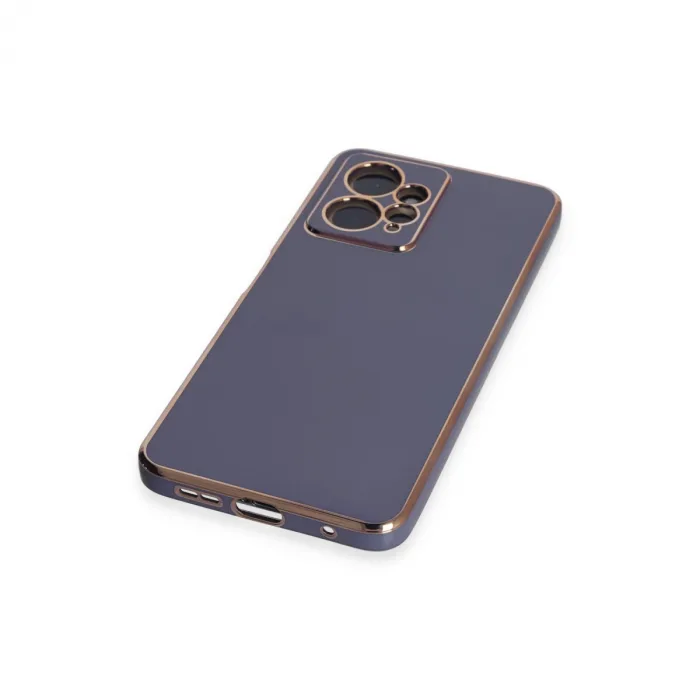 Xiaomi Redmi Note 12 4g Kılıf Volet Silikon - Mavi