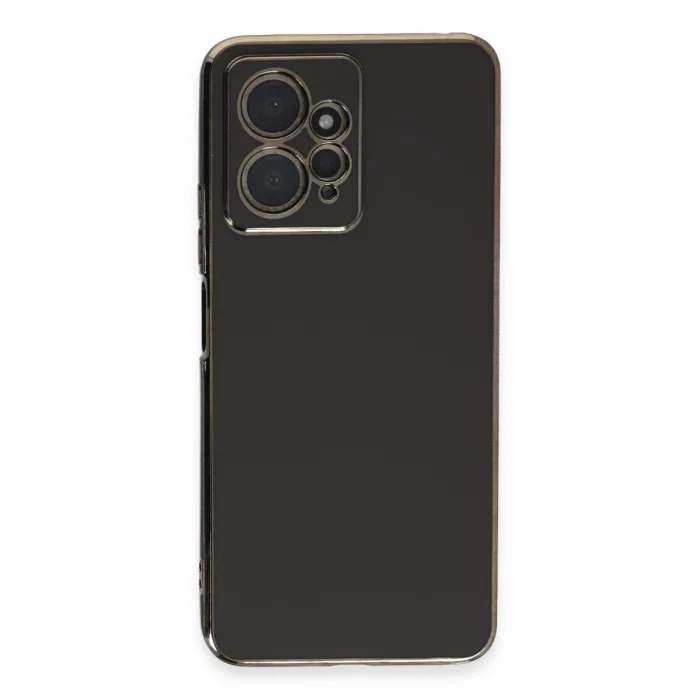 Xiaomi Redmi Note 12 4g Kılıf Volet Silikon - Siyah