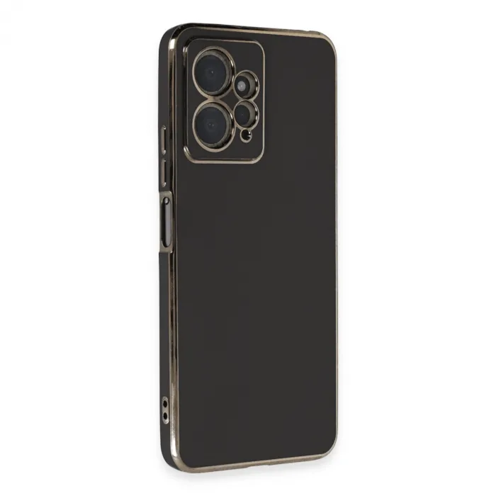 Xiaomi Redmi Note 12 4g Kılıf Volet Silikon - Siyah