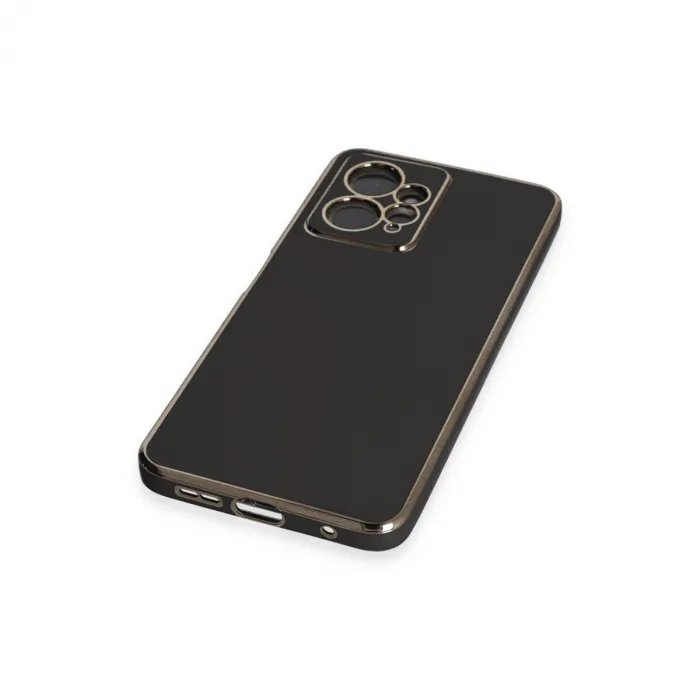 Xiaomi Redmi Note 12 4g Kılıf Volet Silikon - Siyah