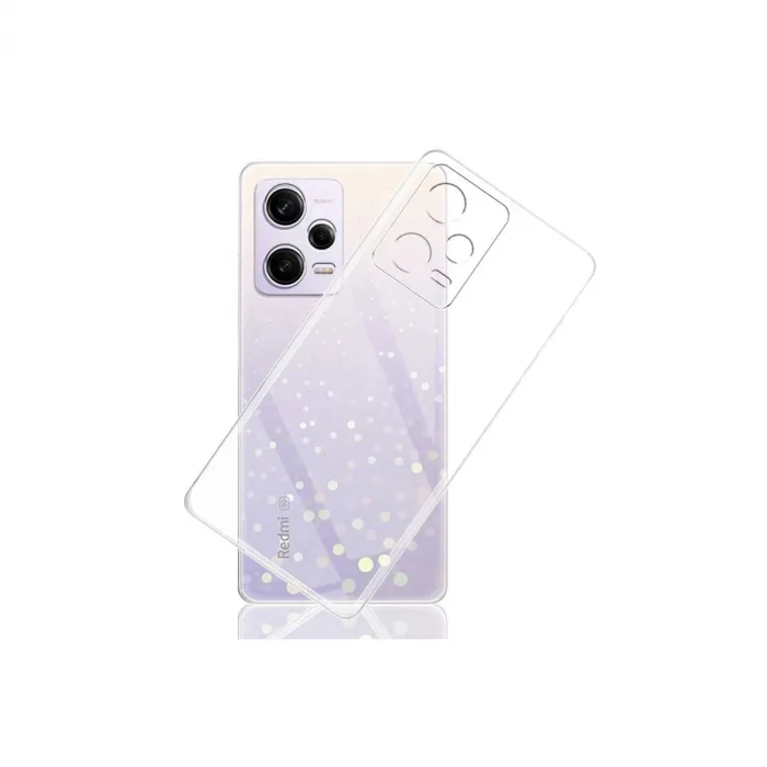 Xiaomi Redmi Note 12 5G Kılıf Lüx Şeffaf Silikon