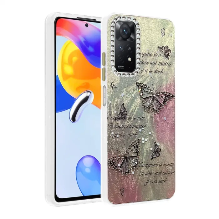 Xiaomi Redmi Note 12 Pro 4g Kılıf Blade Aynalı Desenli Kapak - Desen 6