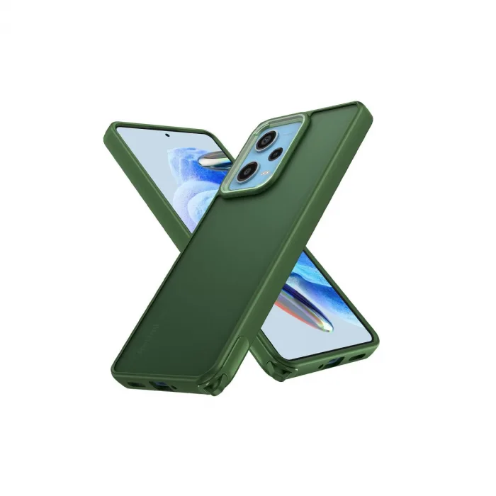 Xiaomi Redmi Note 12 Pro 5g Kılıf Elegant Kapak - Yeşil