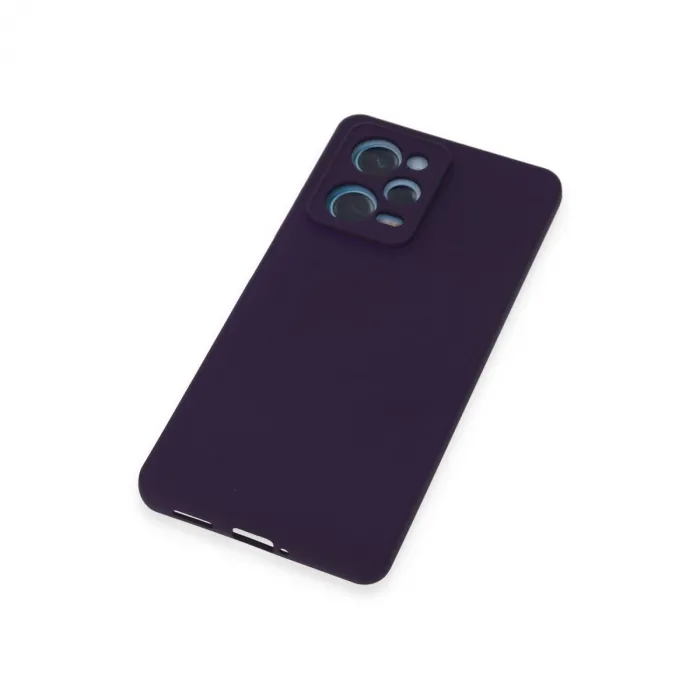 Xiaomi Redmi Note 12 Pro 5g Kılıf Nano İçi Kadife Silikon - Mor