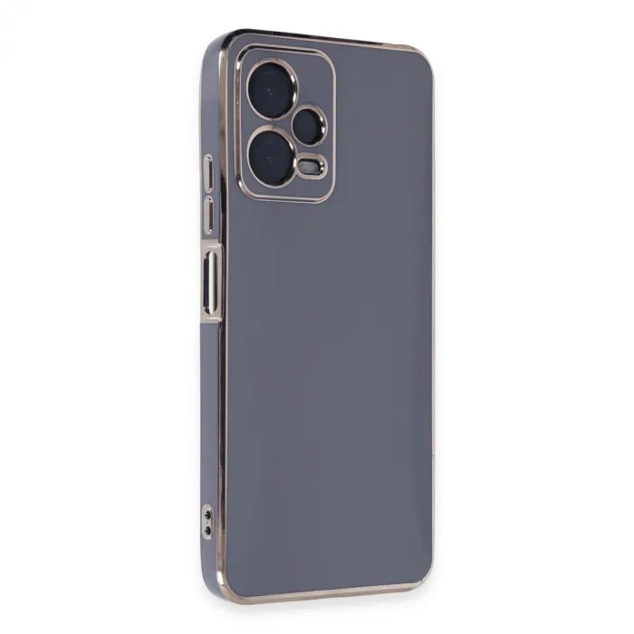 Xiaomi Redmi Note 12 Pro Plus Kılıf Volet Silikon - Mavi
