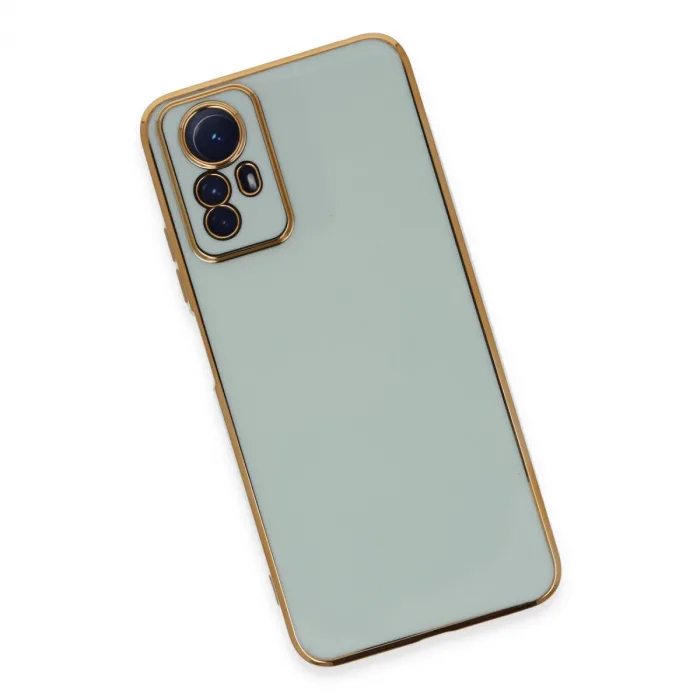 Xiaomi Redmi Note 12s Kılıf Volet Silikon - Açık Yeşil