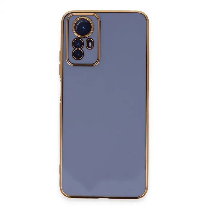 Xiaomi Redmi Note 12S Kılıf Volet Silikon - Mavi