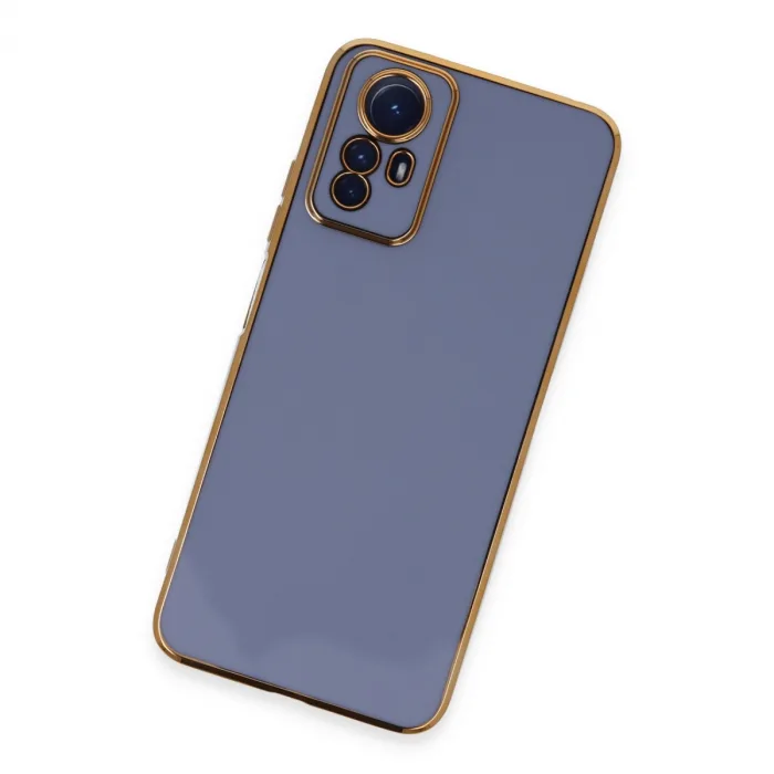 Xiaomi Redmi Note 12S Kılıf Volet Silikon - Mavi