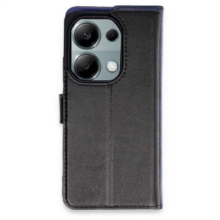 Xiaomi Redmi Note 13 Pro 4g Kılıf Trend S Plus Kapaklı Kılıf - Siyah