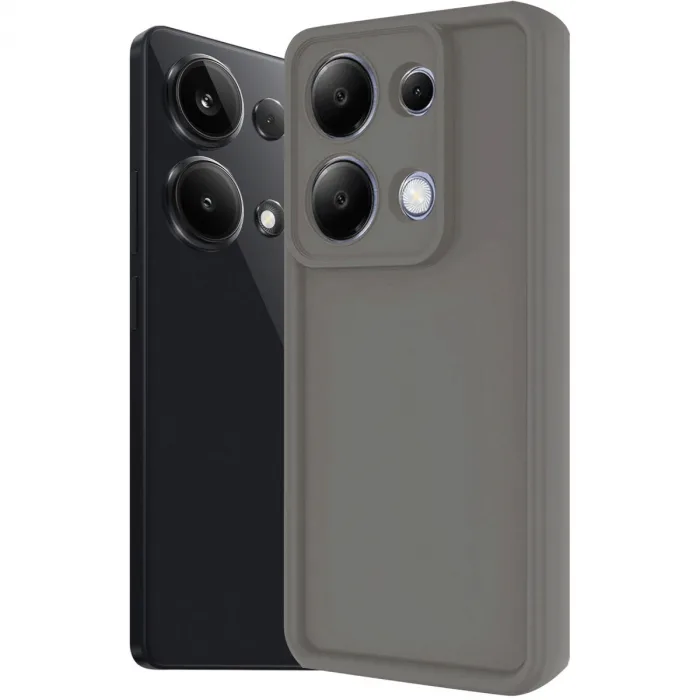 Xiaomi Redmi Note 13 Pro 4g Kılıf Viera Silikon - Gri