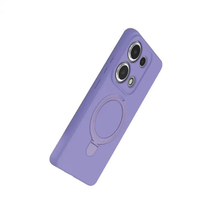 Xiaomi Redmi Note 13 Pro 4g Regal Magsafe Standlı Kapak - Lila