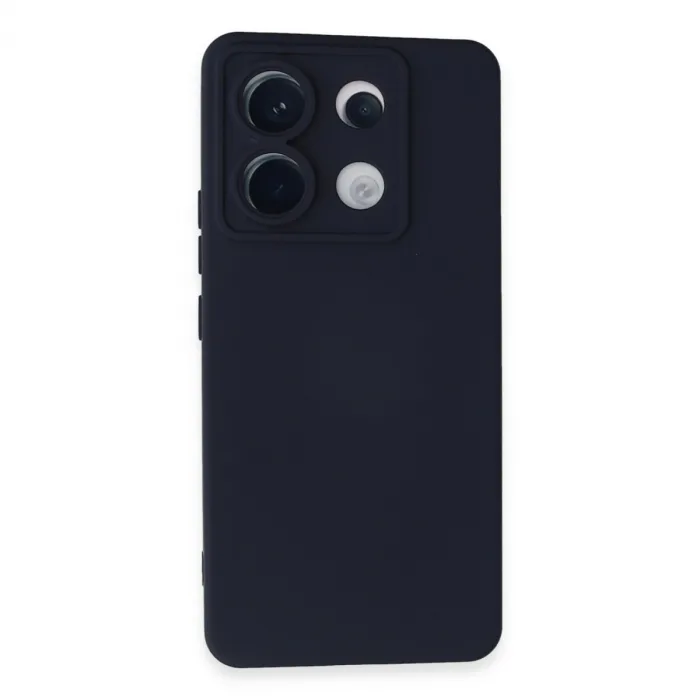 Xiaomi Redmi Note 13 Pro 5g Kılıf Nano İçi Kadife Silikon - Lacivert