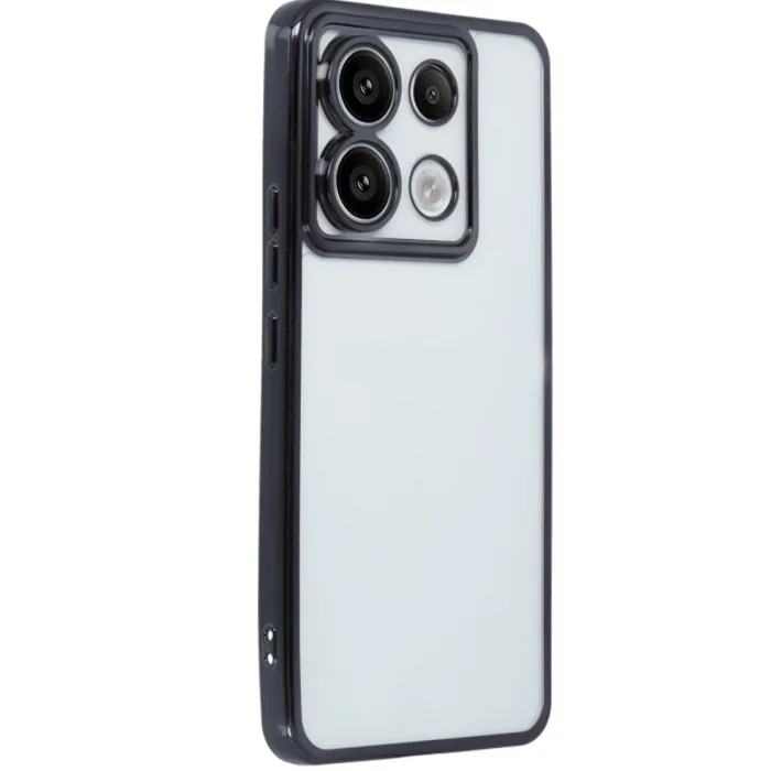 Xiaomi Redmi Note 13 Pro 5g Kılıf Razer Lensli Silikon - Siyah
