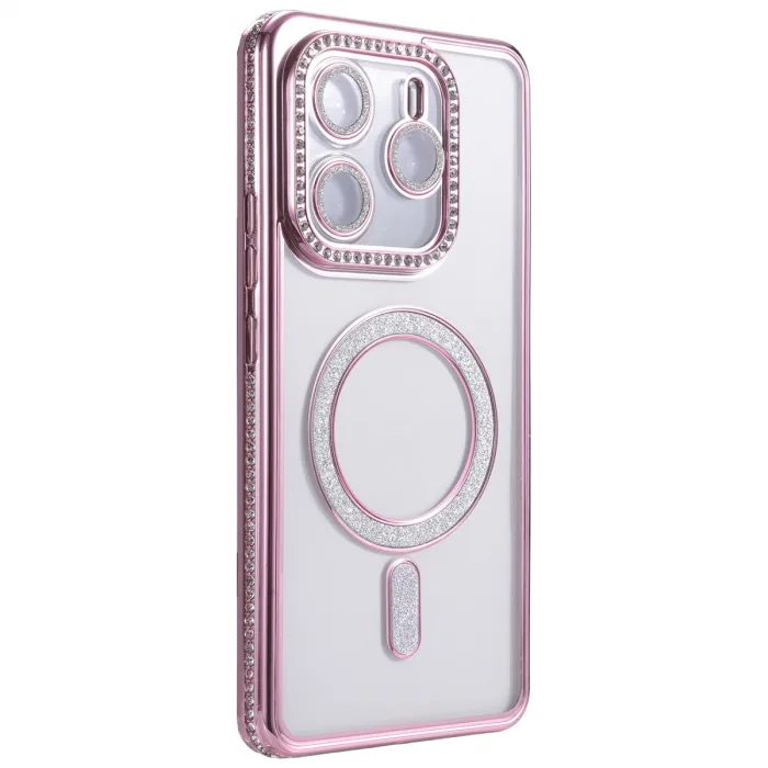 Xiaomi Redmi Note 14 4g Joke Simli Magneticsafe Kılıf - Pembe