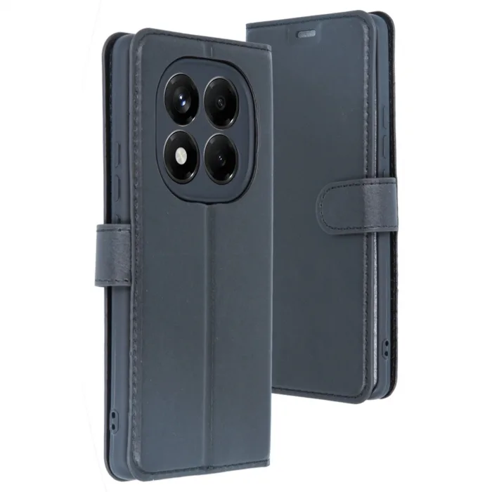 Xiaomi Redmi Note 14 4g Kılıf Trend S Plus Kapaklı Kılıf - Siyah