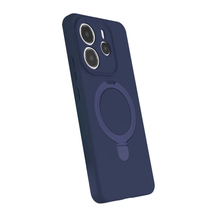 Xiaomi Redmi Note 14 4g Regal Magsafe Standlı Kapak - Lacivert